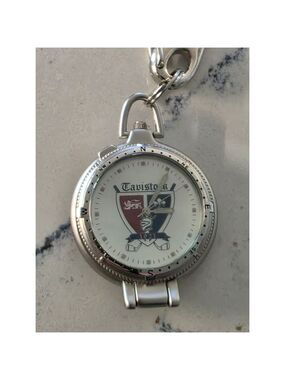 Men's Unbranded Silver Tone Tavistock Watch Keychain One Size
